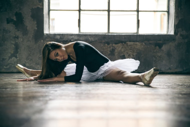 年輕的芭蕾舞演員