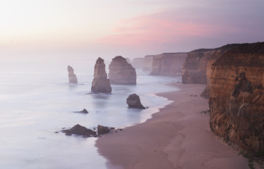 十二使徒在日落时的澳大利