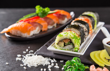日本海鮮壽司宴圖片