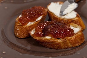 无花果果酱照片