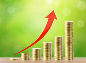 硬币图股票市场图片