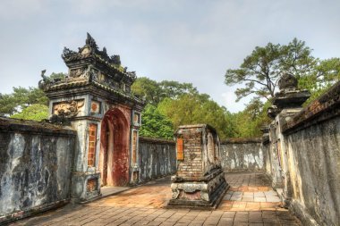 墓的土 Duc，越南顺化图片