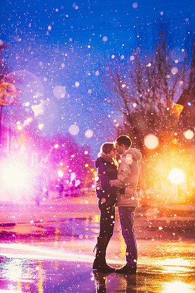 雪恋人的吻城