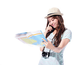 幸福的女人控股地图图片