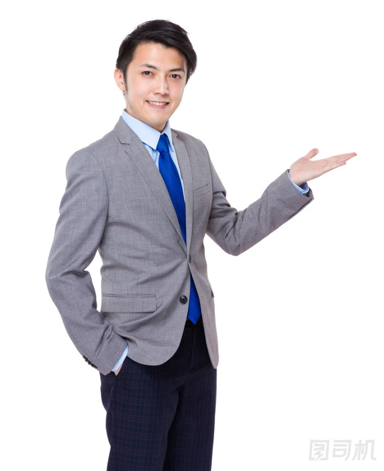 亞洲英俊商人在西裝圖片