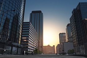 现代城市图片