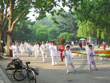 傳統(tǒng)太極武術(shù)節(jié)在大連圖片