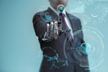 商人与人工机器人手