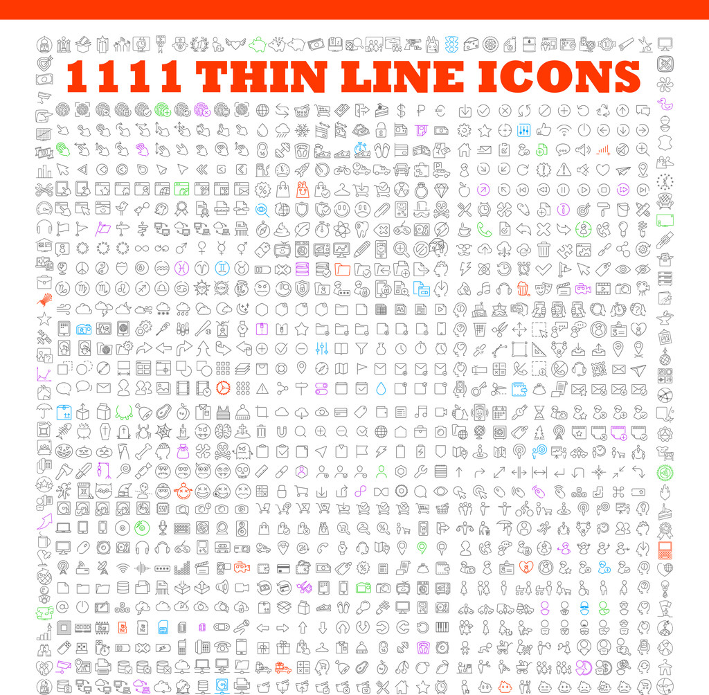 细线图标专属图标图片