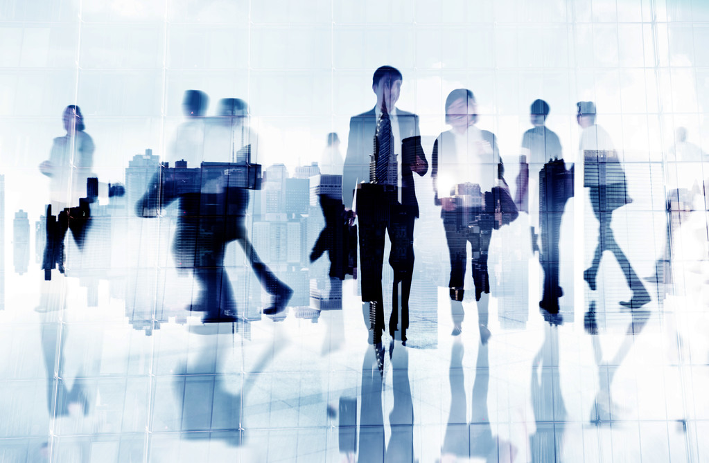 走在城市的商务人士图片 走在城市的商务人士图片