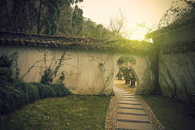 旧中国园林图片