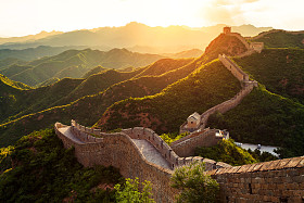 中国的长城照片
