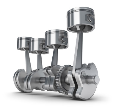 發(fā)動(dòng)機(jī)活塞和焦?fàn)t煤氣。3d 圖像