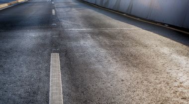 街上的灰色沥青