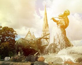 gefion 喷泉哥本哈根-丹麦