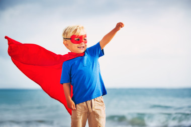 超級英雄的孩子圖片