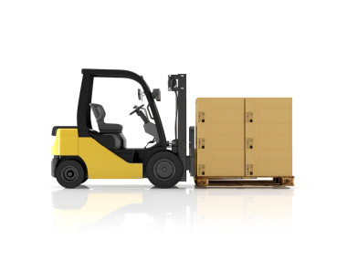 物流。3d 渲染圖片