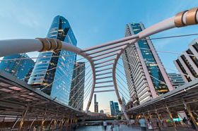 曼谷天空步行图片