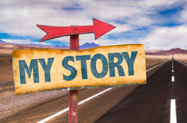 我的故事文本標(biāo)志