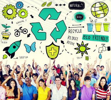 多樣性的人在一起