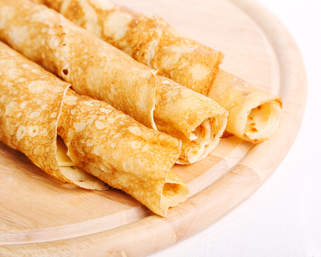 主板上的美味煎饼图片
