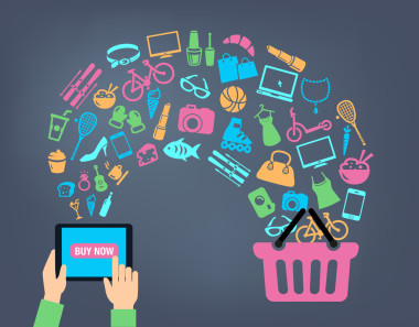 購(gòu)物在線(xiàn)背景