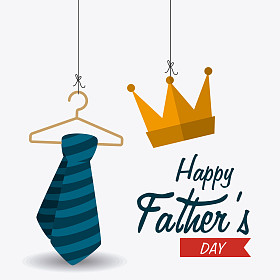 快乐的父亲一天卡设计