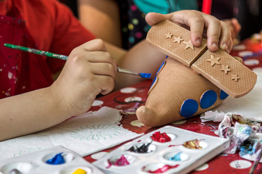 儿童绘画陶器 19图片