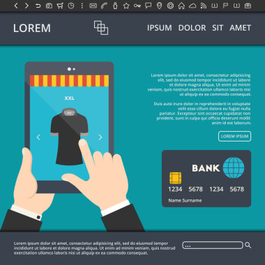 在線購物網(wǎng)站橫幅