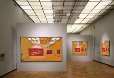 藝術(shù)畫(huà)廊 7。墻上的所有圖片只是都篩選整個(gè)這張照片