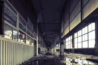 被遺棄的工廠圖片