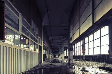 被遺棄的工廠圖片