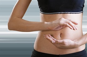 腹部，妇女，身体.图片