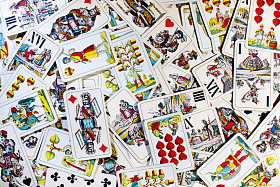 backgraund 复古玩扑克