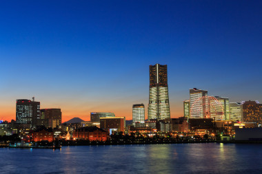 暮光之城在日本橫濱港未來 21 區(qū)