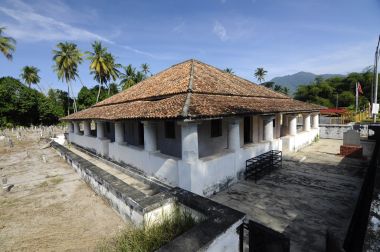 在吉打州 merbok 彭 kakap 老清真寺