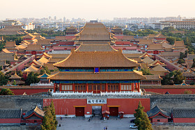 紫禁城黄昏图片