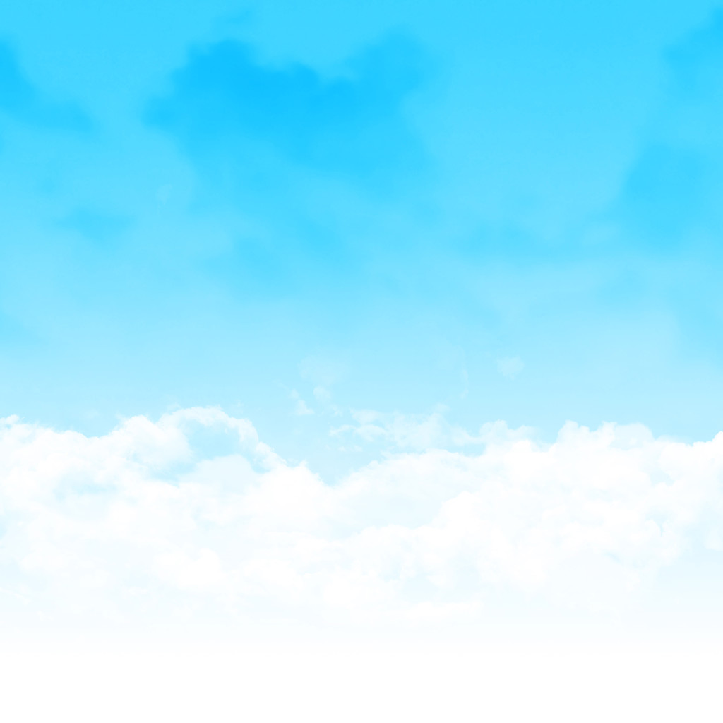 蓝蓝的天空和云抽象图图片