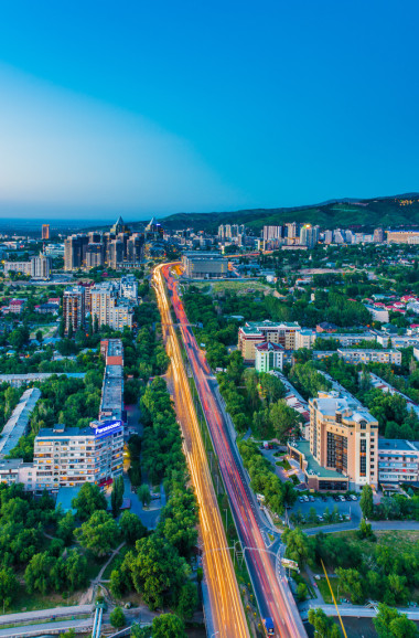 阿拉木圖的視圖