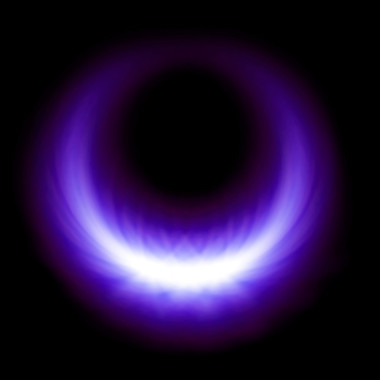 紫色辉光燃烧环焰