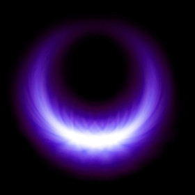 紫色辉光燃烧环焰