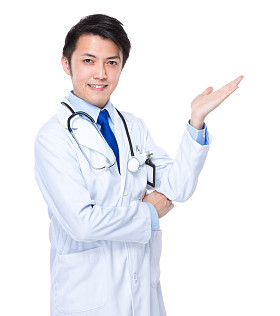 男亚洲医生穿白色上衣图片