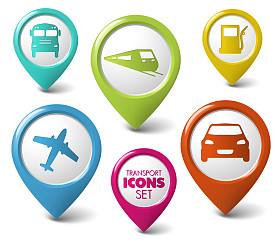 圆 3d 交通工具指针的设置