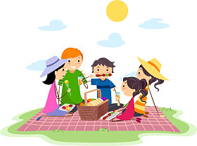 野餐聚会图片