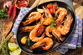 香炸鲜虾图片