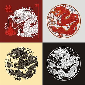 中国龙。设置# 04的图片