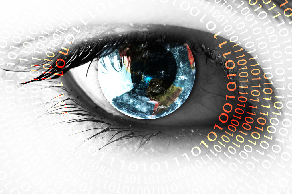 眼中的地球图片 眼中的地球图片