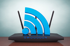3d现代WiFi路由器