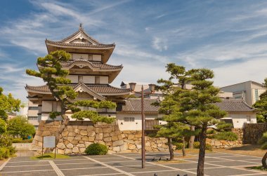 日本高松城堡的北野魯筑地（1676年）