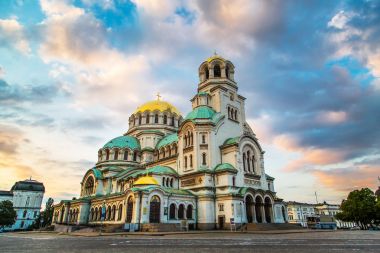 In Sofia, the Bulgarian Grand Church of St. Alexander Nevsky